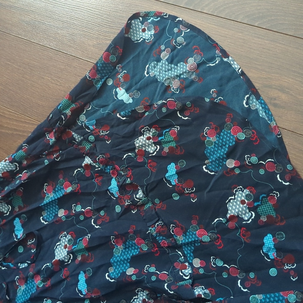 Cefinn Midi Length Silk Dress - Picture 9 of 15